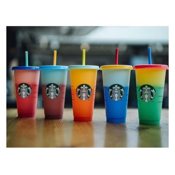 Starbucks Other - Starbucks Color Changing Cold Cups